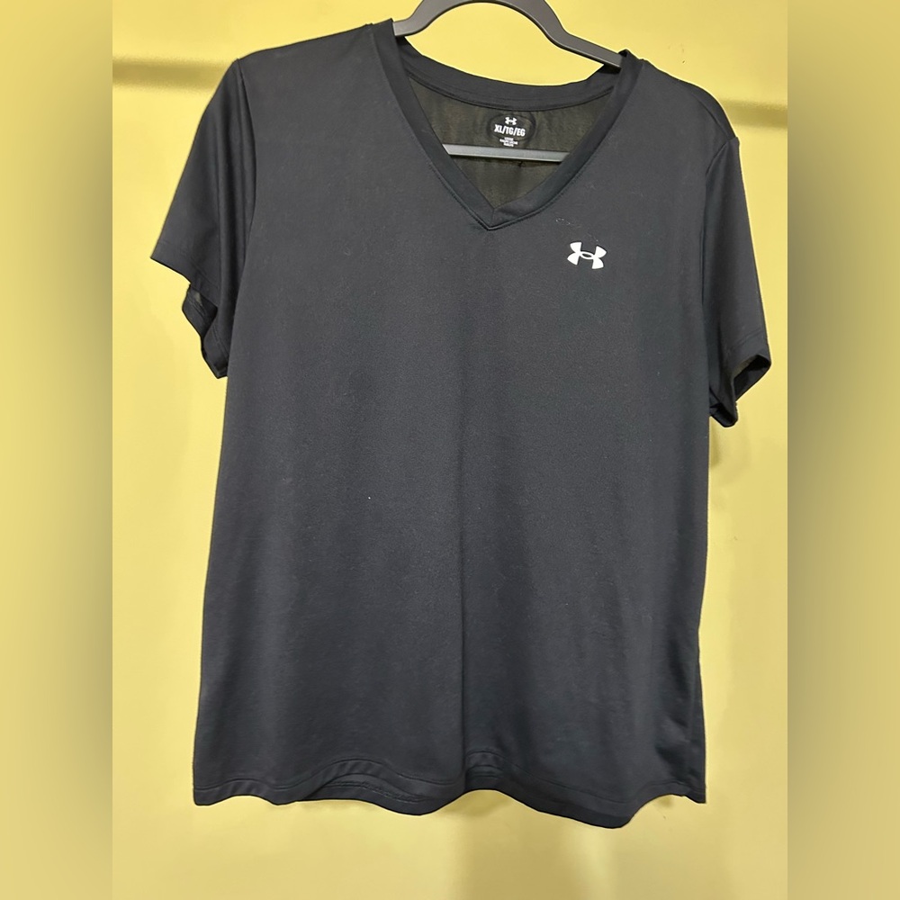 Under Armour Charcoal Black Tee
